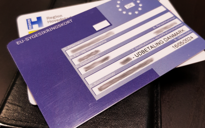 Mėlyna EU draudimo kortelė