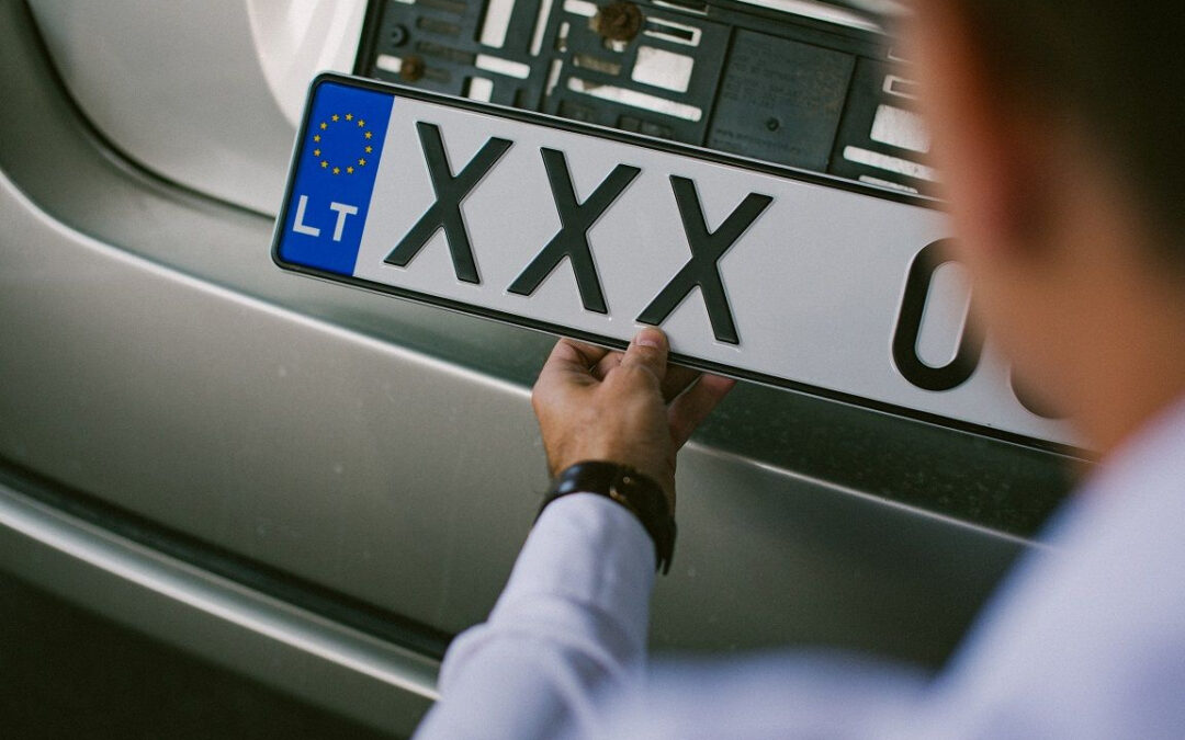 Automobilio su lietuviškais numeriais registracija Danijoje
